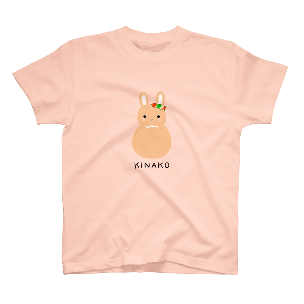 ころちゃんのおうち🐰🏠うさぎグッズのうさぎのきなこちゃん Regular Fit T-Shirt