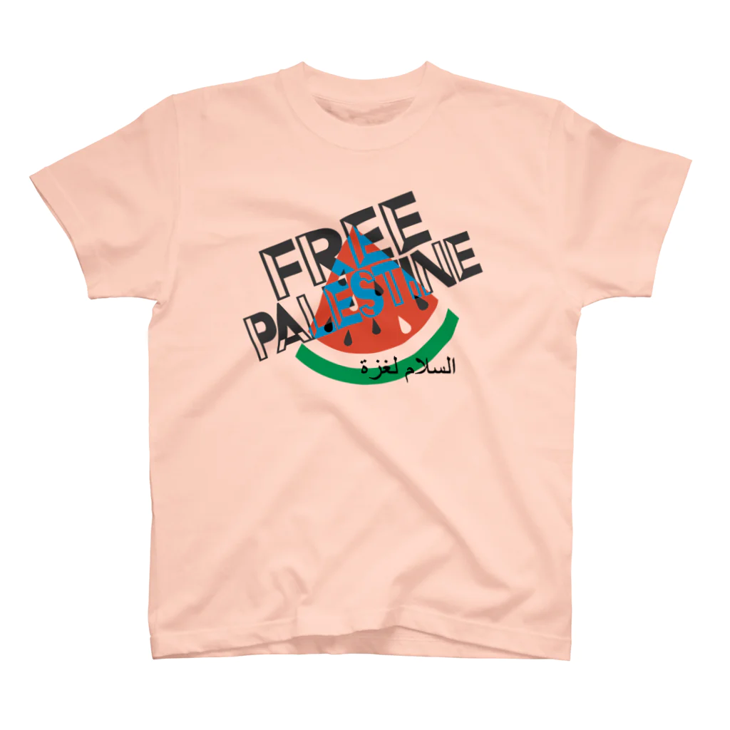 otemochanのFREE PALESTINE スタンダードTシャツ