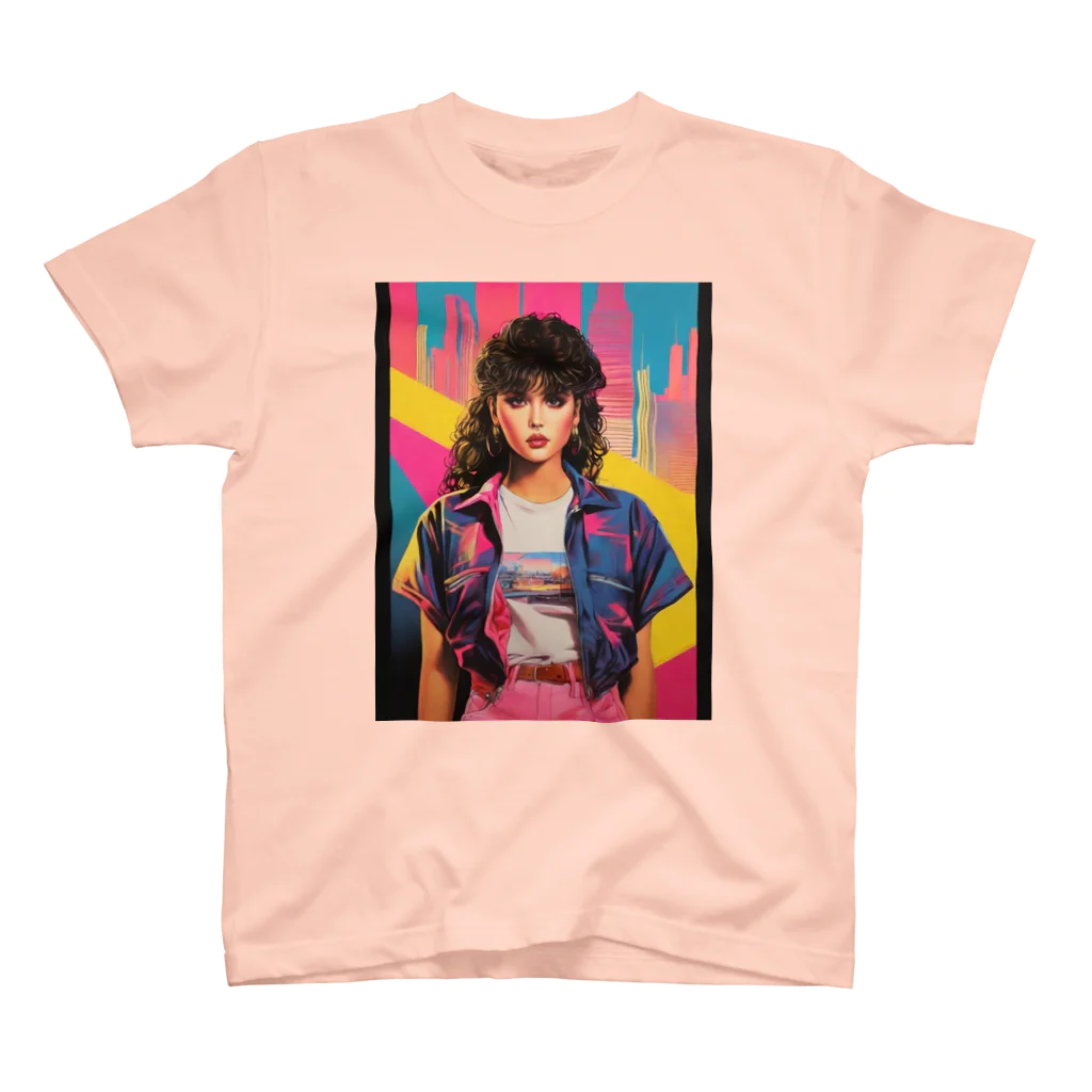 youhouの80's girls　No.2 Regular Fit T-Shirt