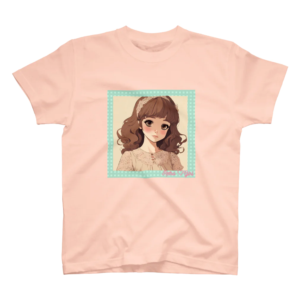 Aina-Kのレトロ♡ガール スタンダードTシャツ