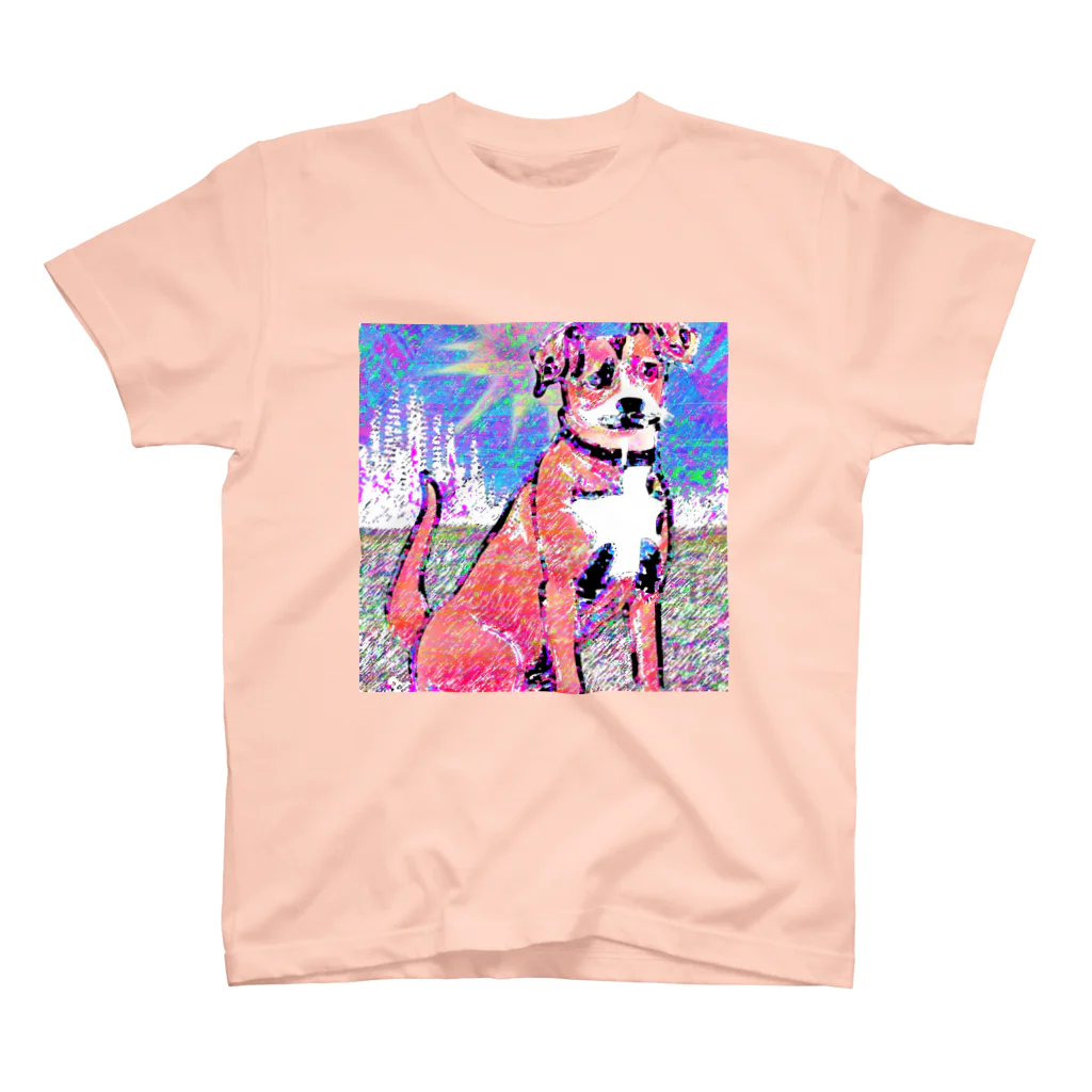 水草のPOPなDOG スタンダードTシャツ