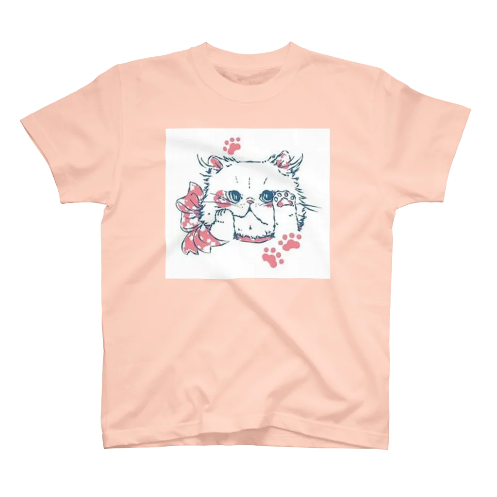 Reea wkoのふわっねっこっ スタンダードTシャツ