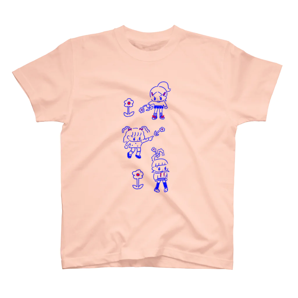 モニョチタポミチのオハナ スタンダードTシャツ