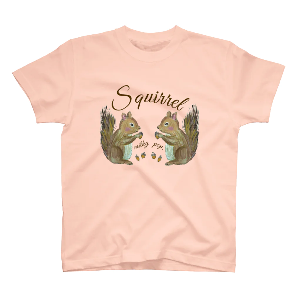 milky pop.のsquirrel Regular Fit T-Shirt