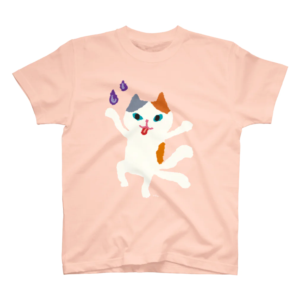 おばけ商店のおばけTシャツ＜でっかい猫又＞ Regular Fit T-Shirt