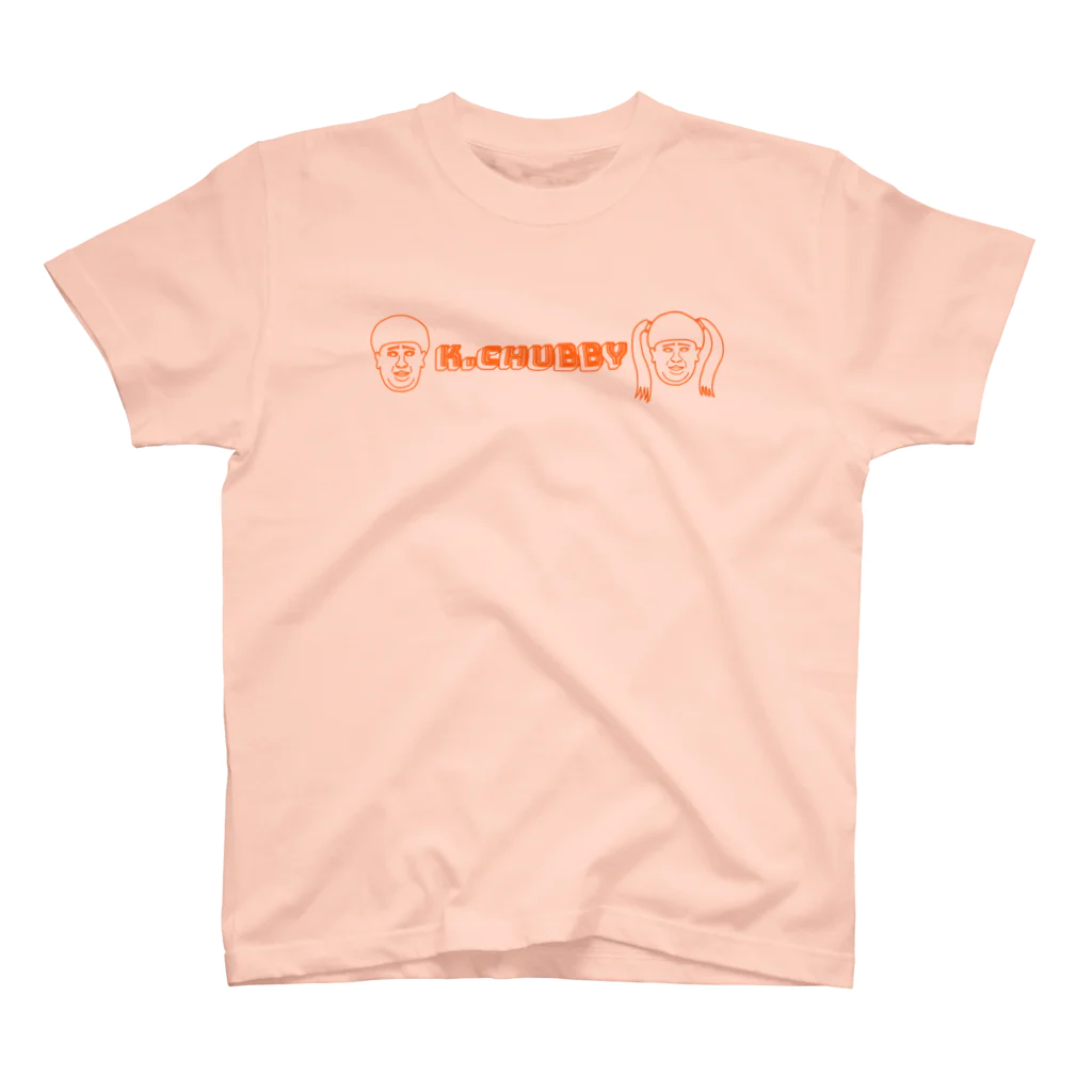 k.chubbyのカップルTシャツ スタンダードTシャツ