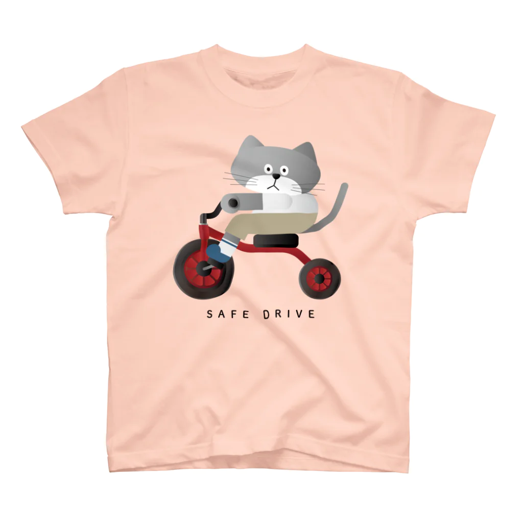 macchaannのSAFE DRIVE CAT スタンダードTシャツ