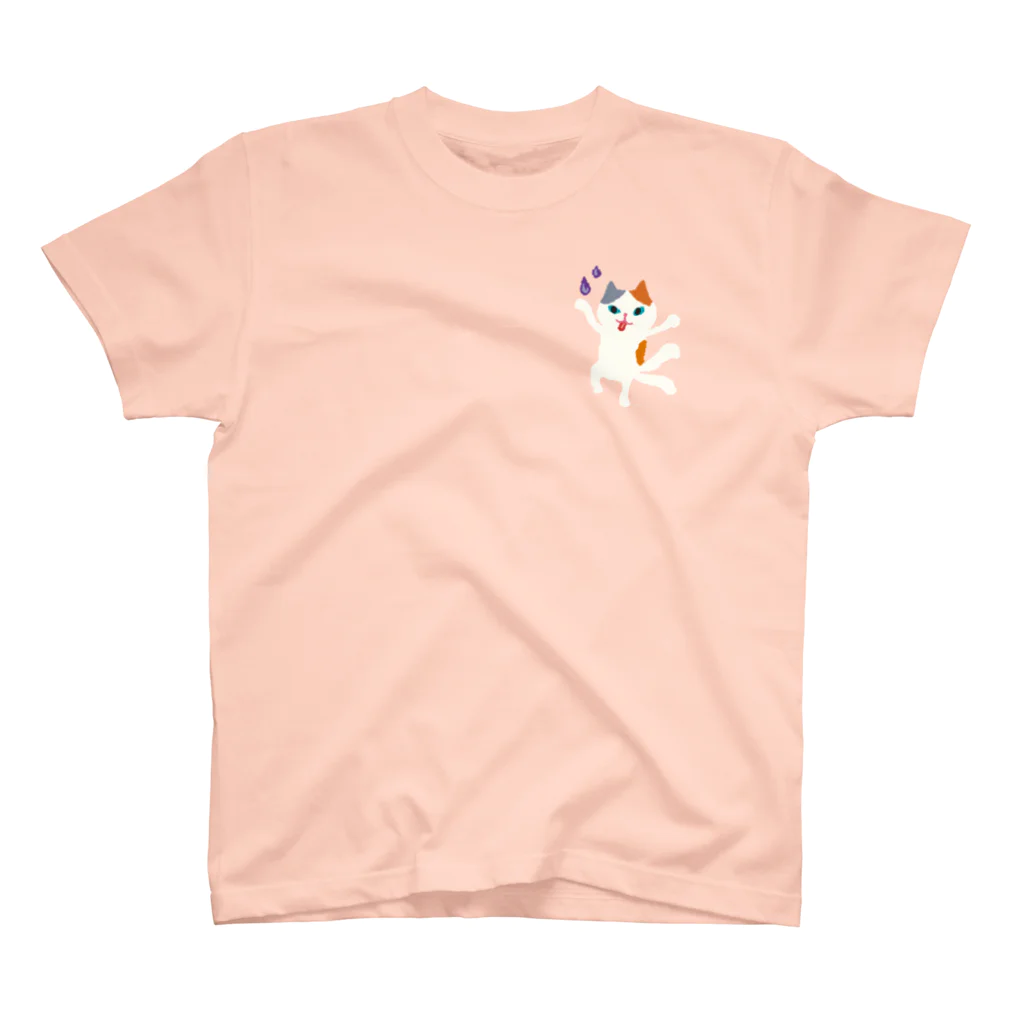 おばけ商店のおばけTシャツ＜猫又＞ スタンダードTシャツ