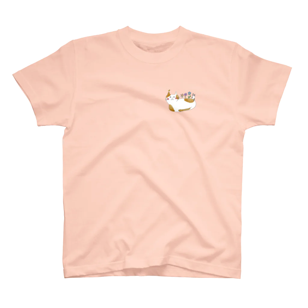 nicoriののんびりねこさん スタンダードTシャツ