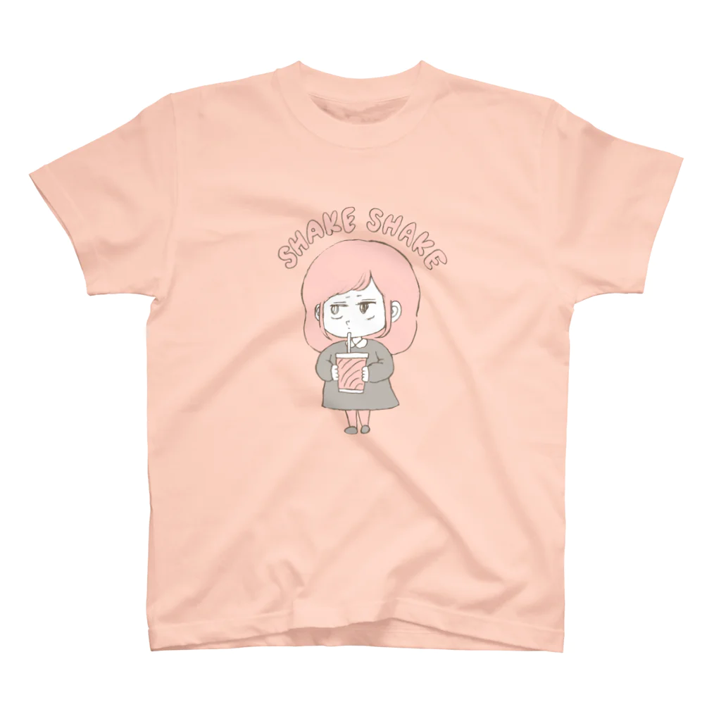 I11ustrationのシャケシェイク スタンダードTシャツ