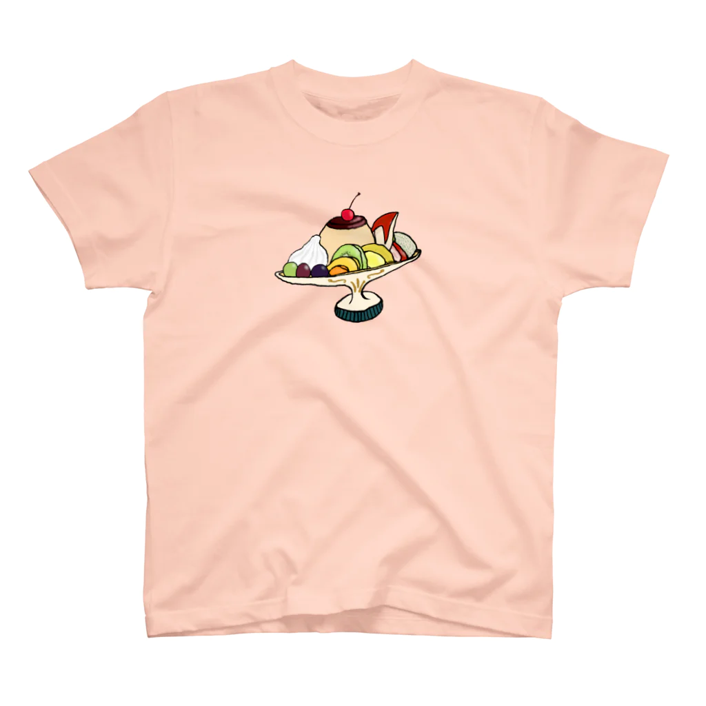 気ままに創作　よろず堂のプリン・ア・ラ・モード　ポップ Regular Fit T-Shirt