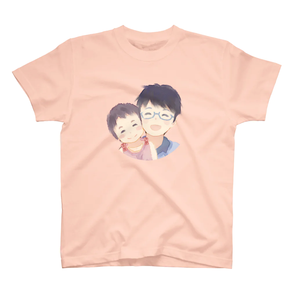 Daddy And Daughterのパパと娘Tシャツ（A） Regular Fit T-Shirt