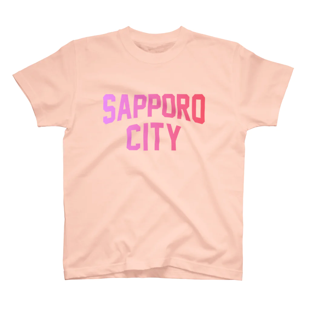 JIMOTO Wear Local Japanの札幌市 SAPPORO CITY スタンダードTシャツ