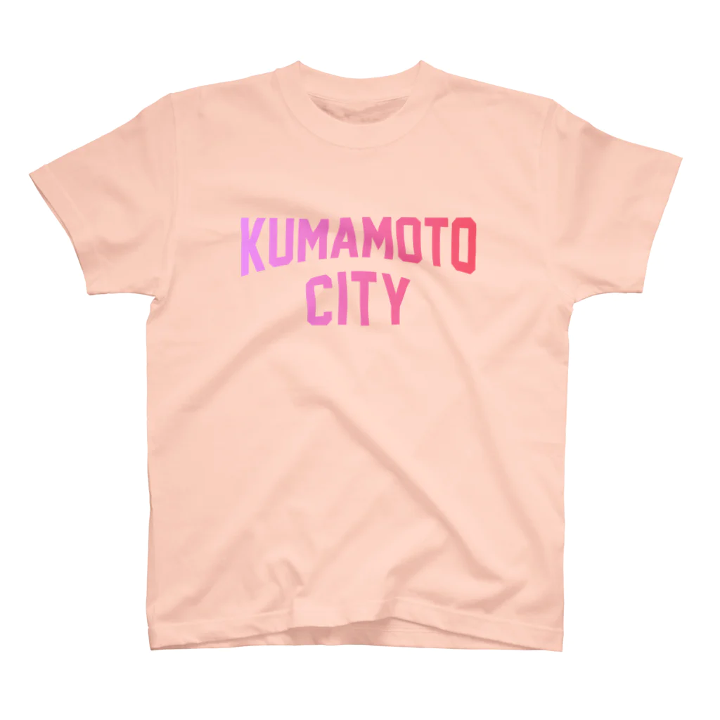 JIMOTO Wear Local Japanの熊本市 KUMAMOTO CITY スタンダードTシャツ