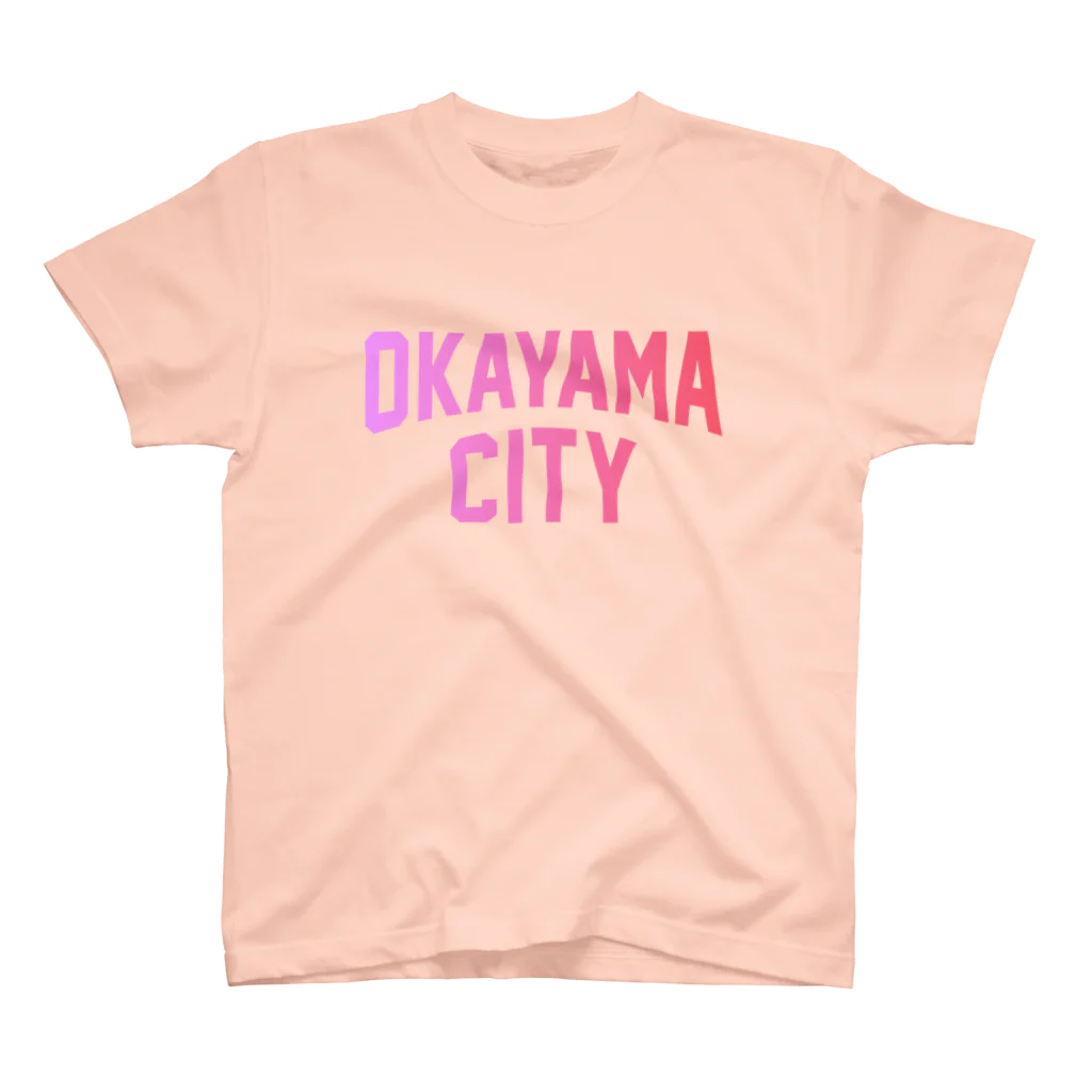 JIMOTO Wear Local Japanの岡山市 OKAYAMA CITY スタンダードTシャツ