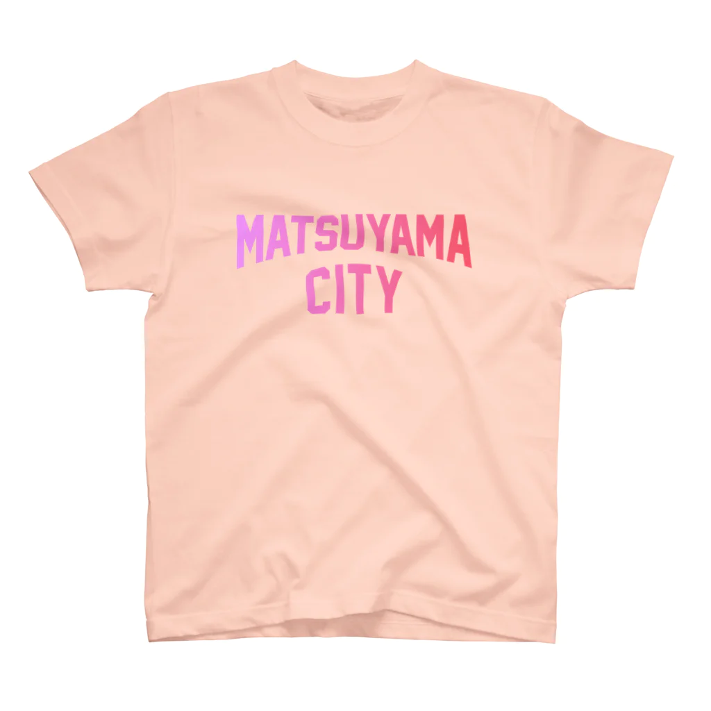 JIMOTO Wear Local Japanの松山市 MATSUYAMA CITY スタンダードTシャツ