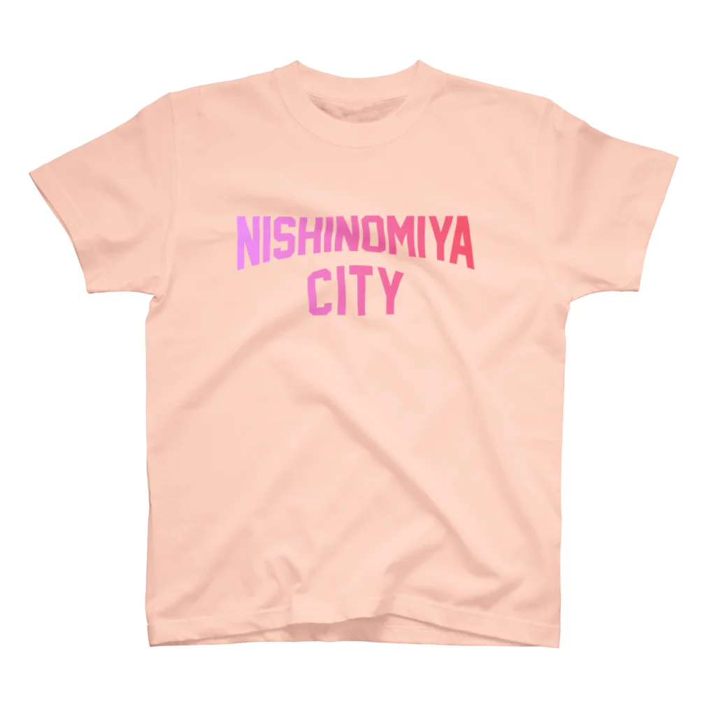 JIMOTOE Wear Local Japanの西宮市 NISHINOMIYA CITY Regular Fit T-Shirt