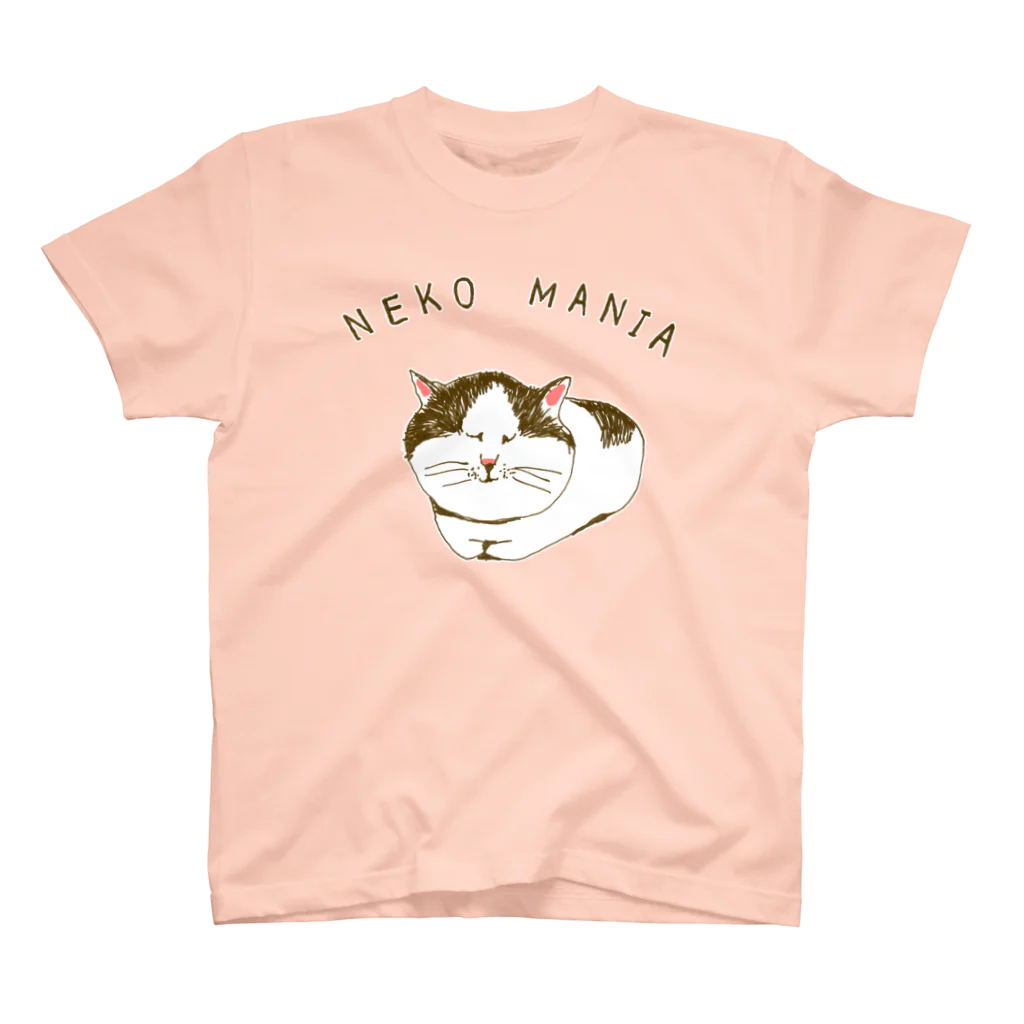 NIKORASU GOのにゃんこ好き専用デザイン「猫マニア」（Tシャツ・パーカー・グッズ・ETC） Regular Fit T-Shirt