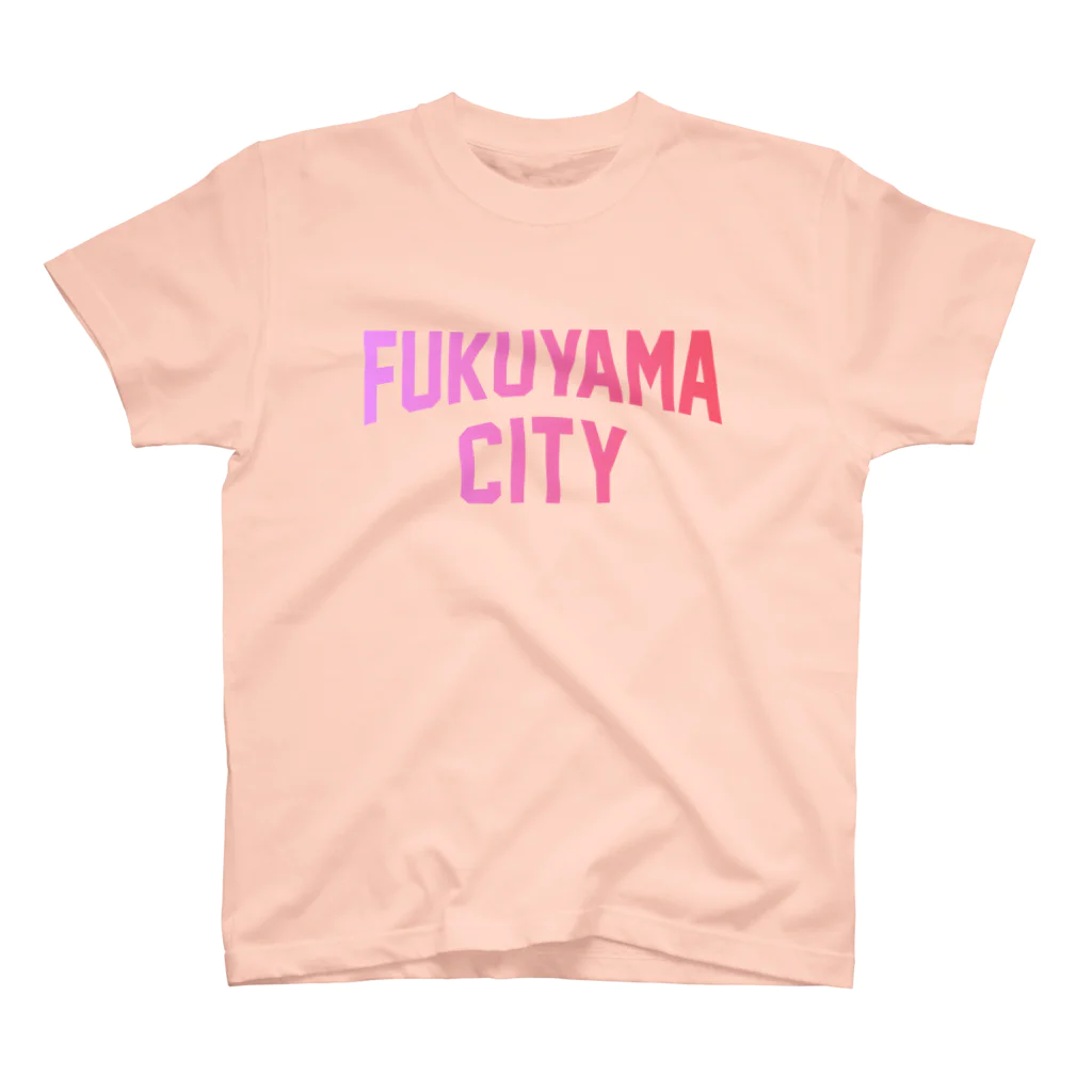 JIMOTO Wear Local Japanの福山市 FUKUYAMA CITY Regular Fit T-Shirt