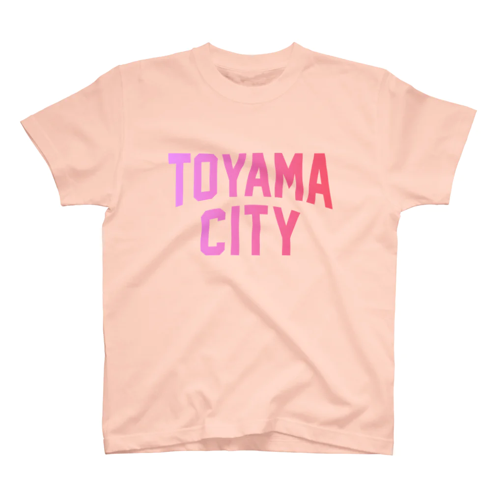 JIMOTO Wear Local Japanの富山市 TOYAMA CITY スタンダードTシャツ