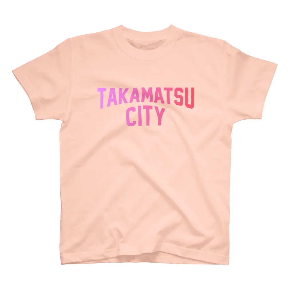 JIMOTO Wear Local Japanの高松市 TAKAMATSU CITY スタンダードTシャツ