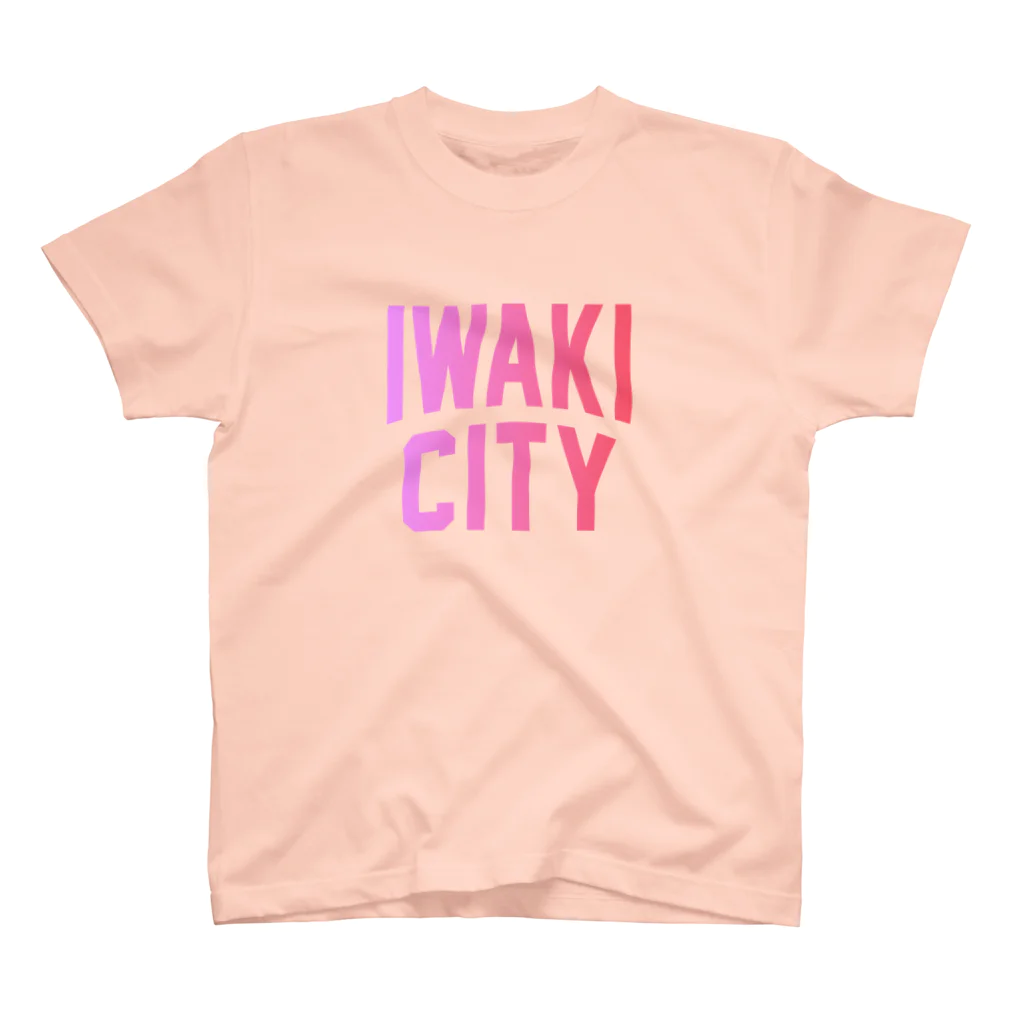 JIMOTO Wear Local Japanのいわき市 IWAKI CITY スタンダードTシャツ