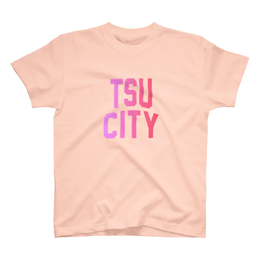 JIMOTO Wear Local Japanの津市 TSU CITY Regular Fit T-Shirt