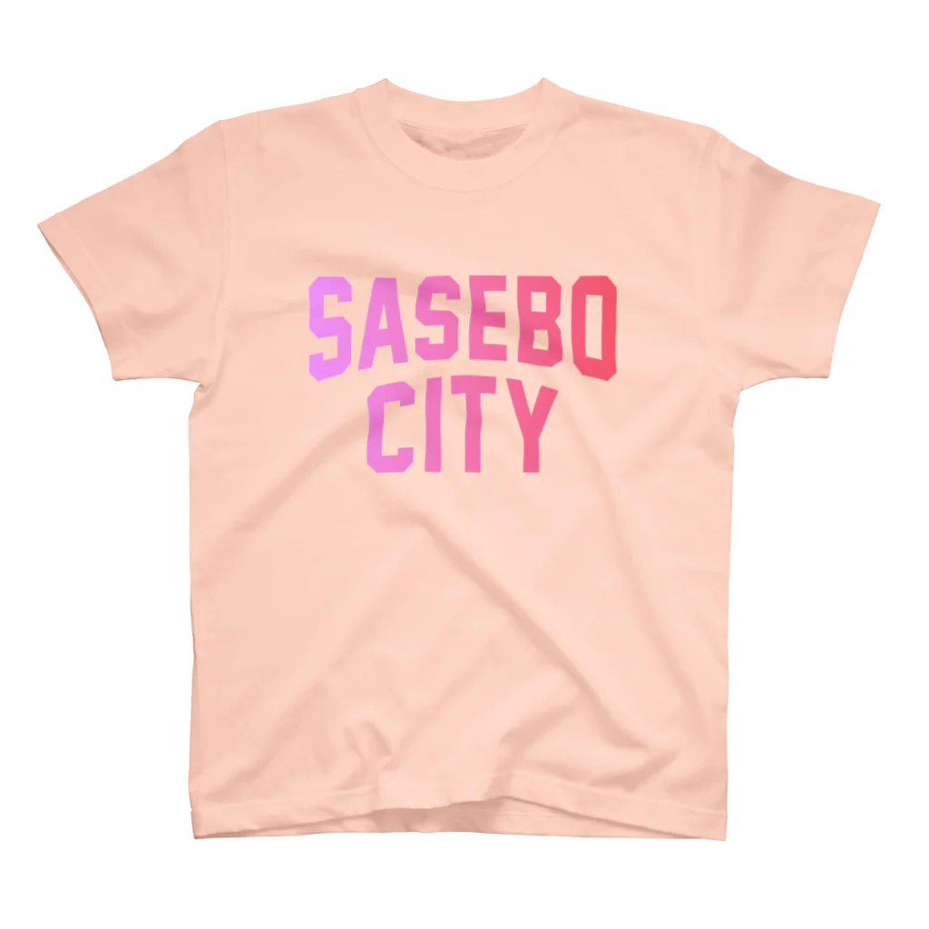 JIMOTO Wear Local Japanの佐世保市 SASEBO CITY スタンダードTシャツ