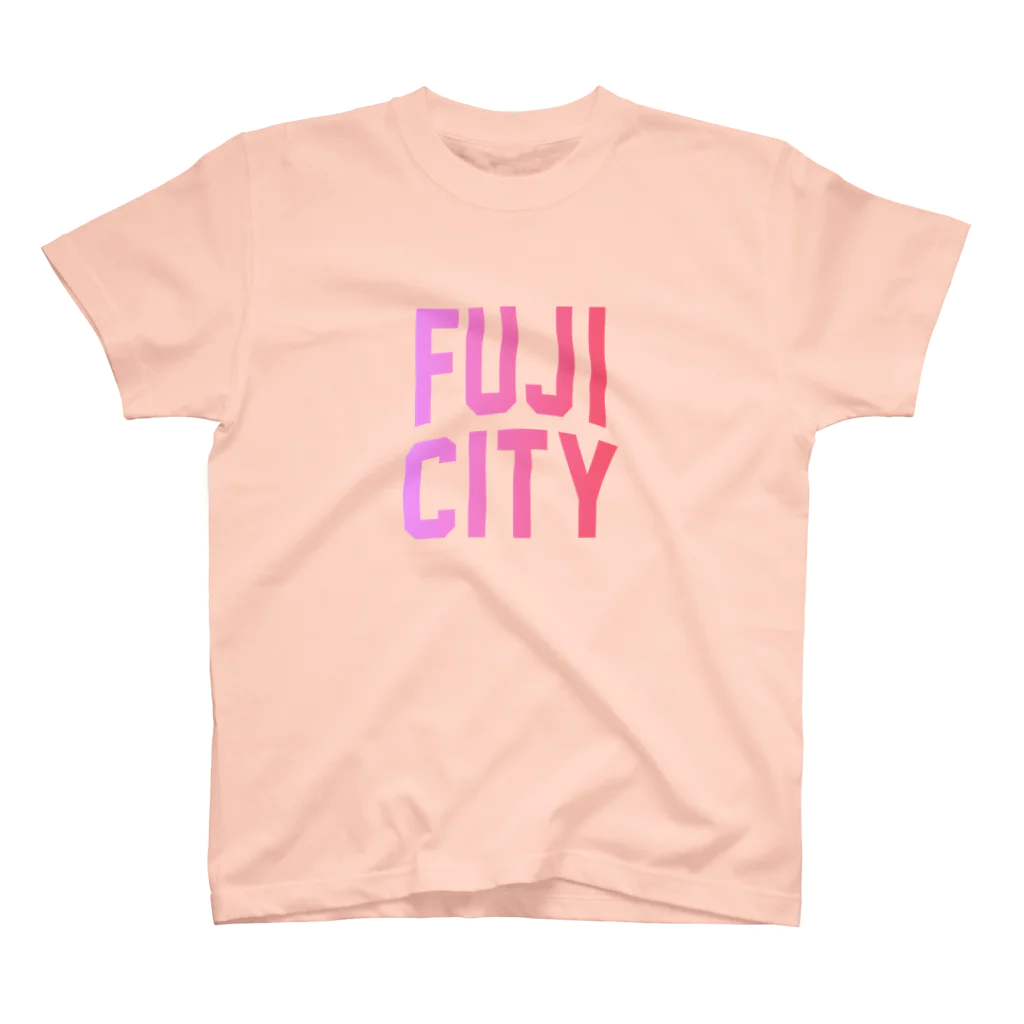 JIMOTO Wear Local Japanの富士市 FUJI CITY スタンダードTシャツ