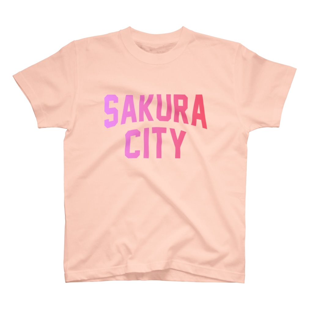 JIMOTO Wear Local Japanの佐倉市 SAKURA CITY Regular Fit T-Shirt