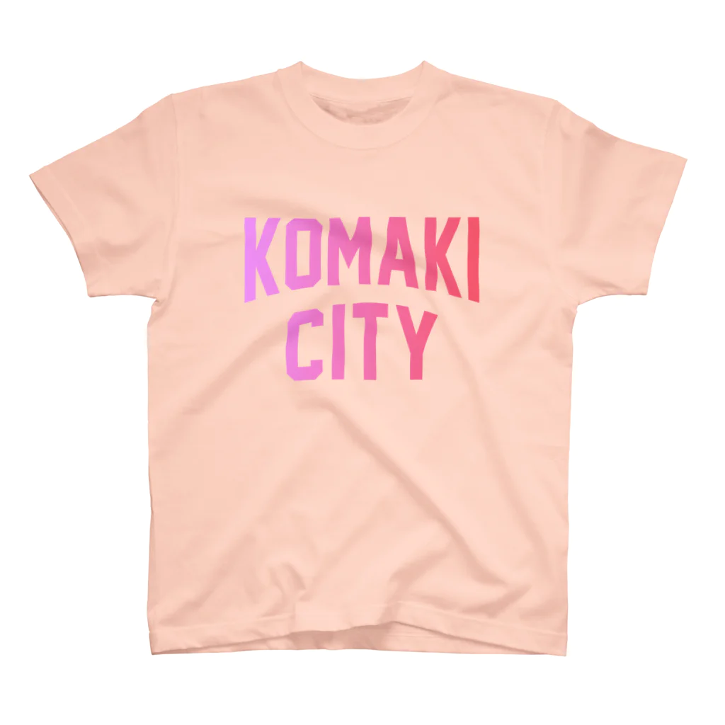 JIMOTO Wear Local Japanの小牧市 KOMAKI CITY スタンダードTシャツ