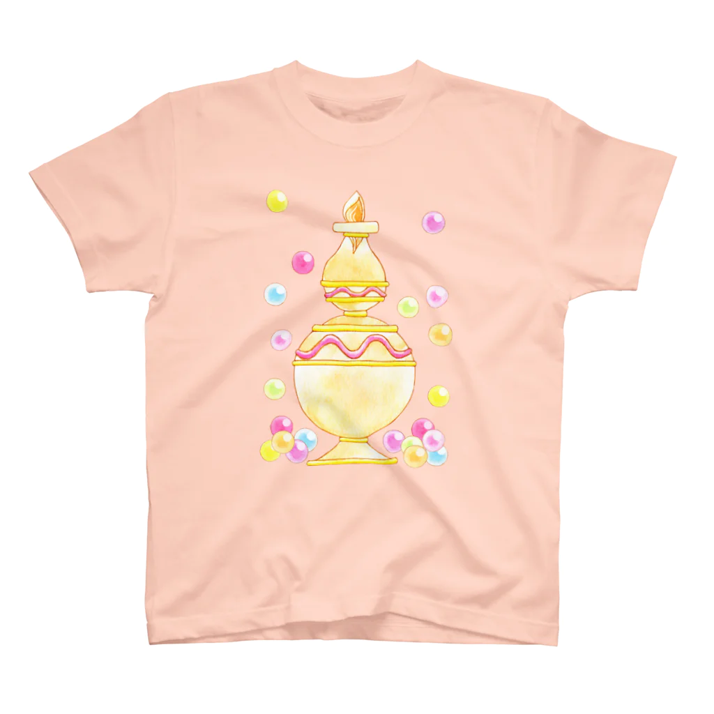 プリズモリイの箱の魔法少女の不思議な香水瓶と魔法玉石 オレンジ Regular Fit T-Shirt