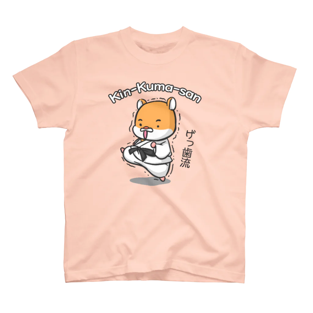 Kickn_lucky_personのKIN-KUMA-SAN スタンダードTシャツ