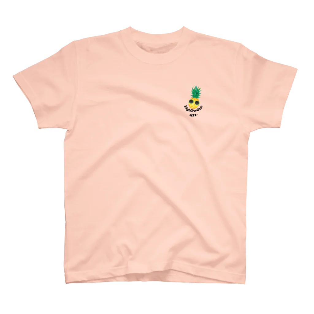 ストリートファッションはEighTwOne-821-(えいとぅーわん はちにーいち)のパイナップルマン🍍 Regular Fit T-Shirt