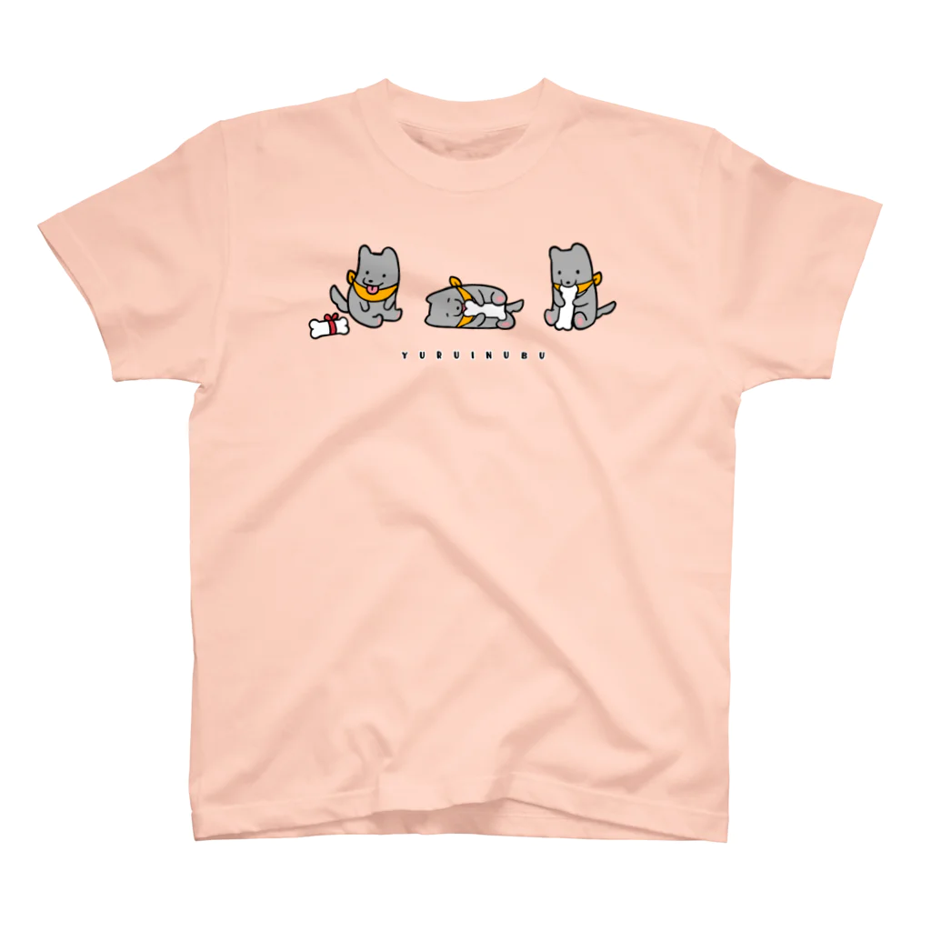 ゆるいぬ部のパピーイヌ スタンダードTシャツ