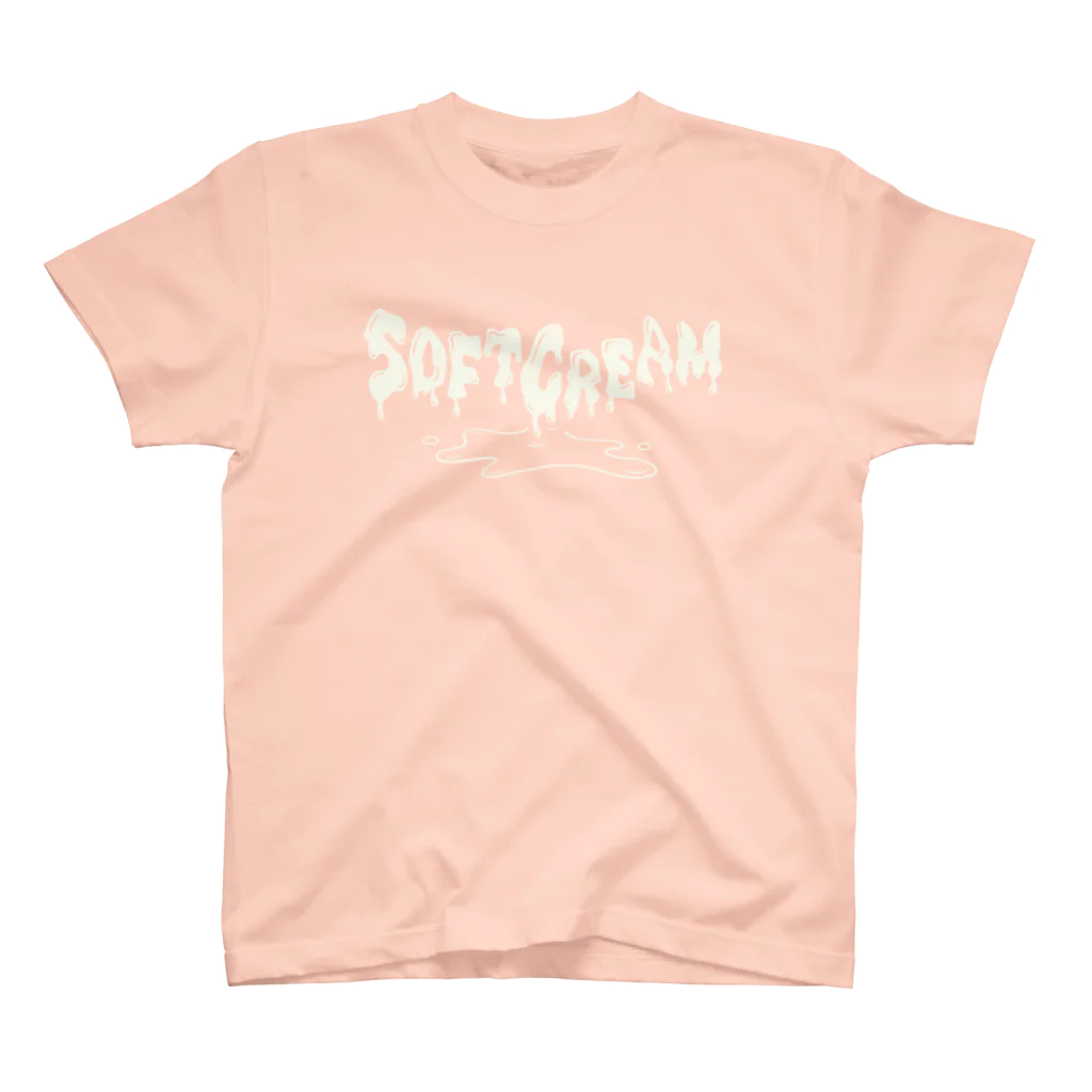 LONESOME TYPE ススのSOFT CREAM（VANILLA） スタンダードTシャツ