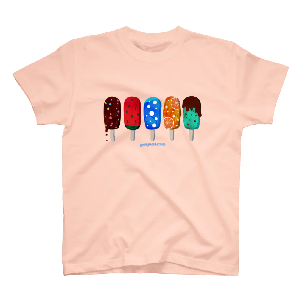 ひのいろ研究室　購買部のpopsicle スタンダードTシャツ