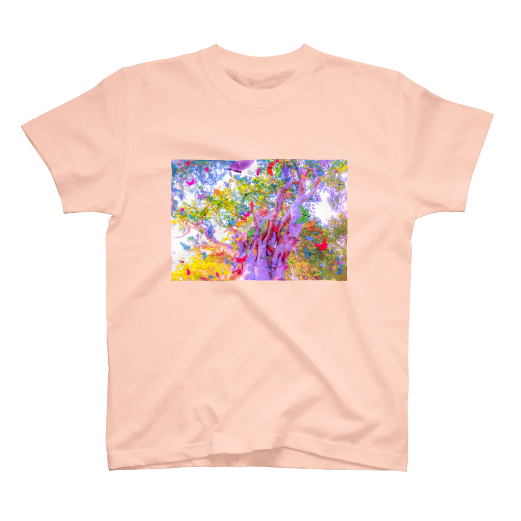 NEON LIGHT STARSのYOU are in wonderland*pink スタンダードTシャツ