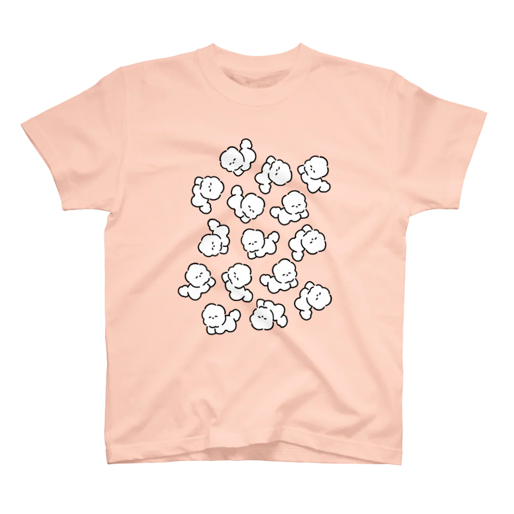 ふわふわのふわふわわんちゃん スタンダードTシャツ