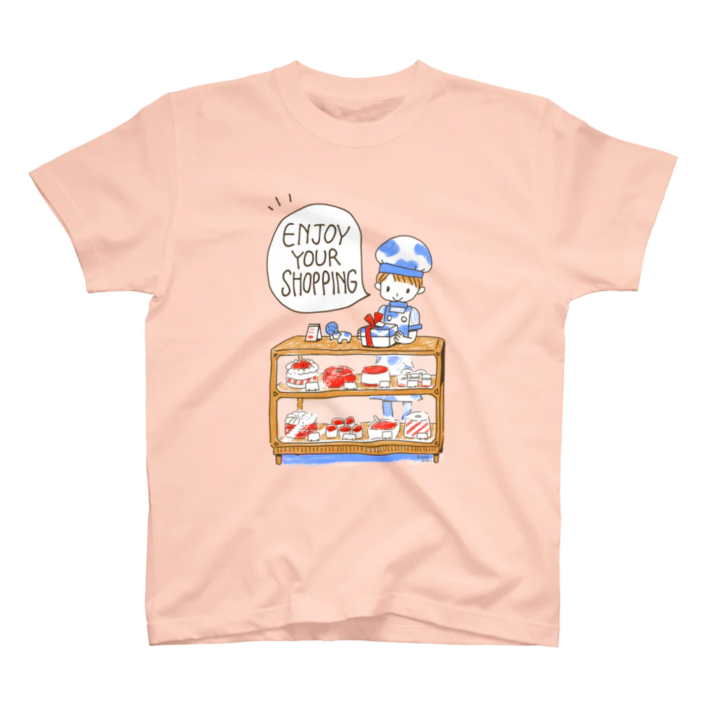 PortemineBooksのNo milk, No sweets スタンダードTシャツ