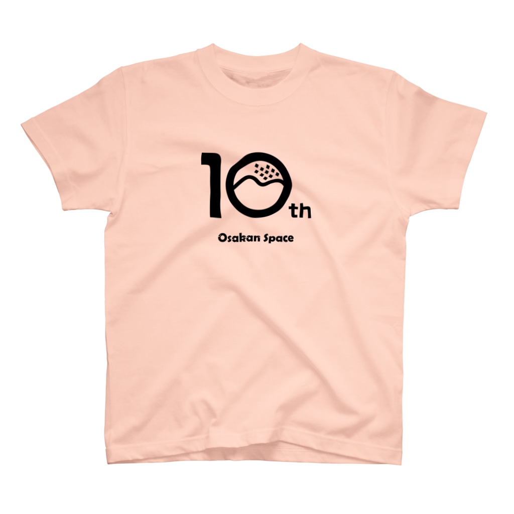 kaeru10の黒ロゴ_大崎弘子 Regular Fit T-Shirt