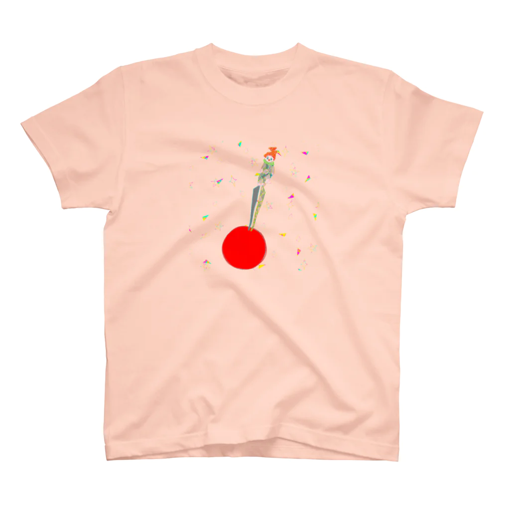 向日葵のピエロ ver.独演_CLR スタンダードTシャツ