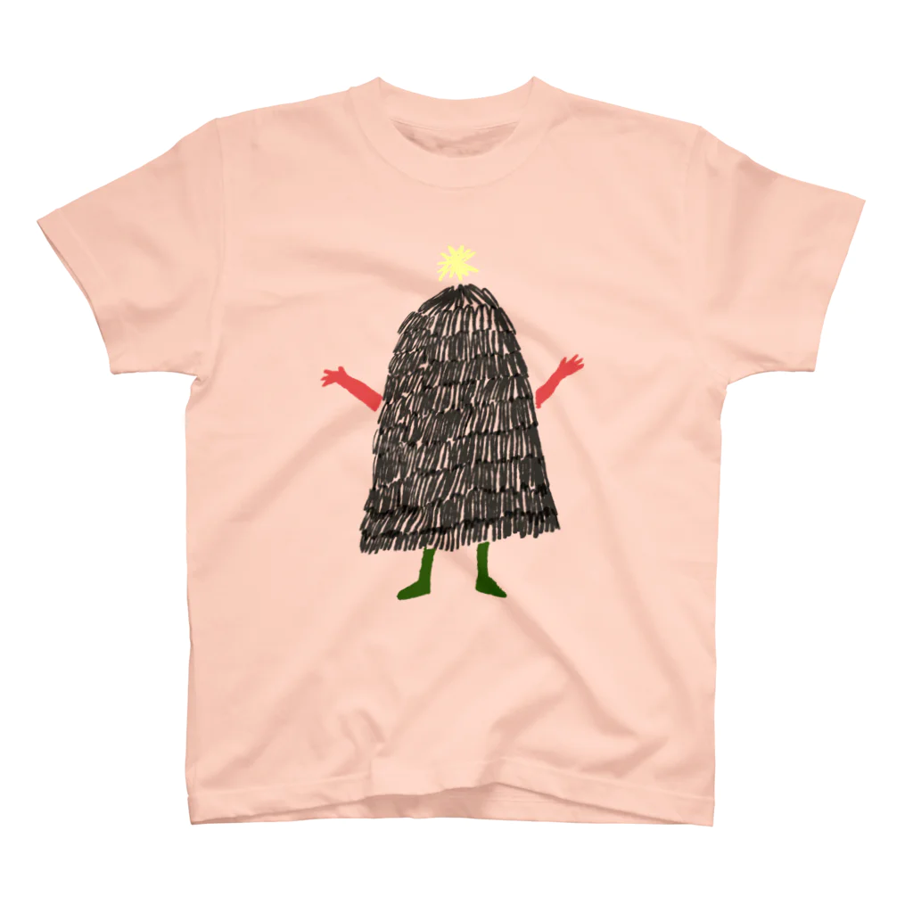 boorichanのもみの木ちゃん（カラー） スタンダードTシャツ