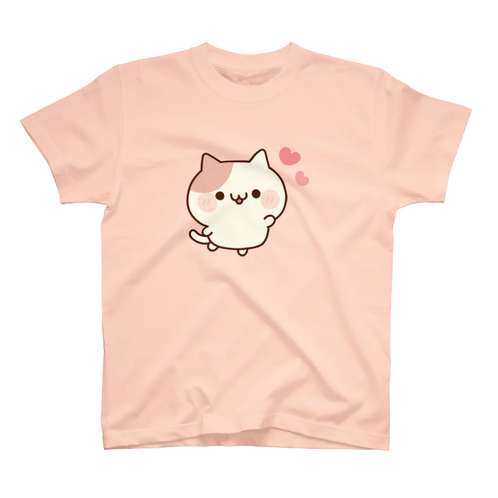 DECORのラブリーなにゃんこ　投げキッスver. スタンダードTシャツ