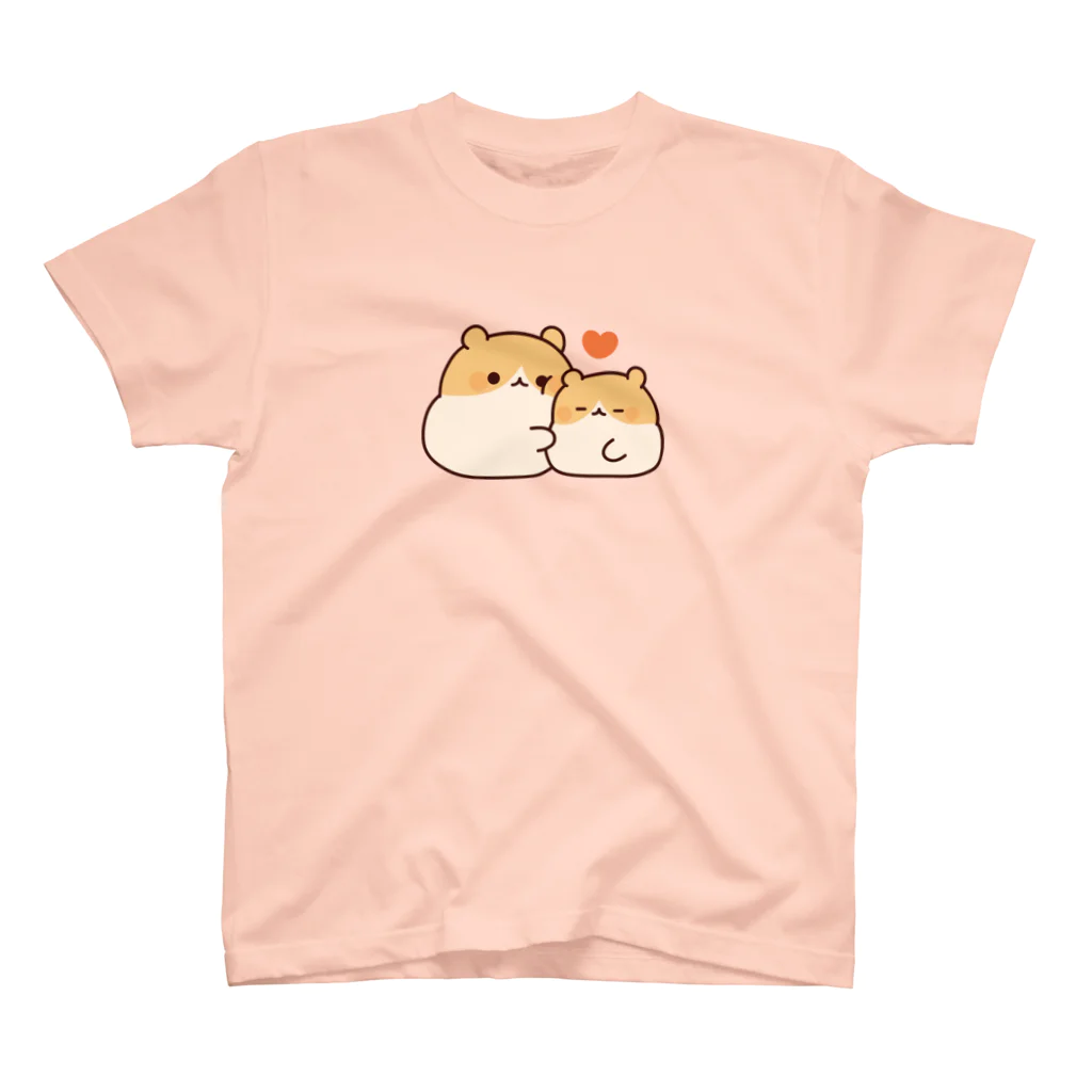 DECORの思いやりハムスター　ぎゅっver. スタンダードTシャツ