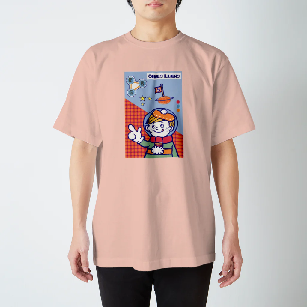 komugiの星から星へ旅する男の子 スタンダードTシャツ