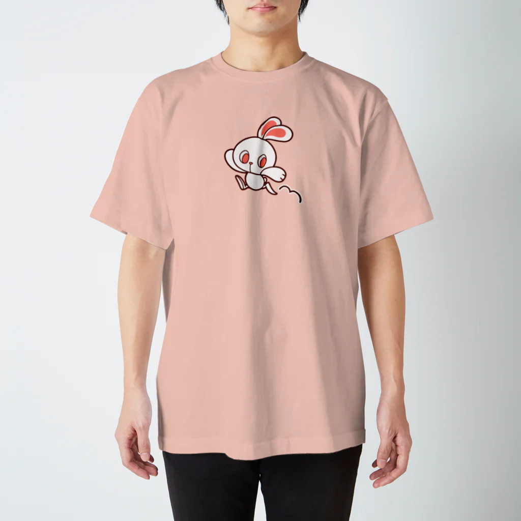 レタ(LETA)のぽっぷらうさぎ(じゃんぷ！) Regular Fit T-Shirt