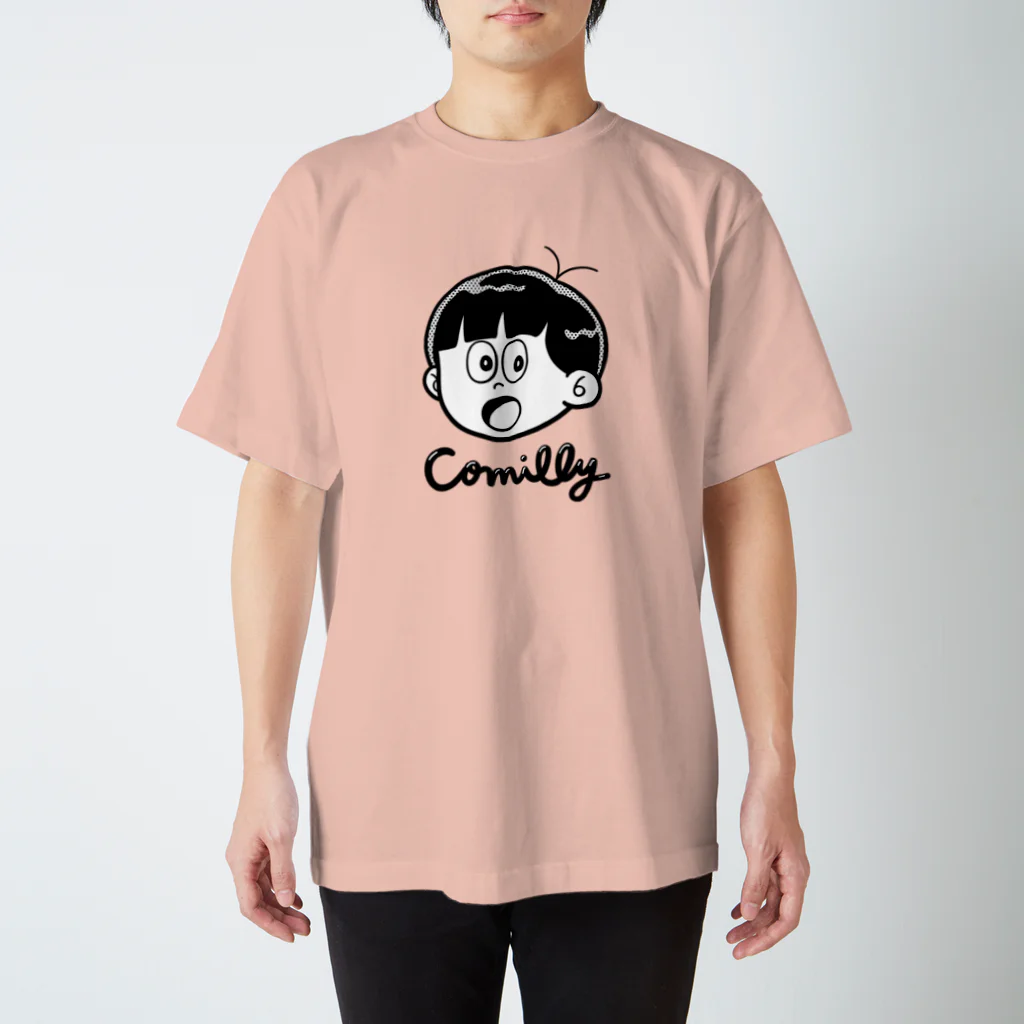 Comillyのコミリーシリーズ スタンダードTシャツ