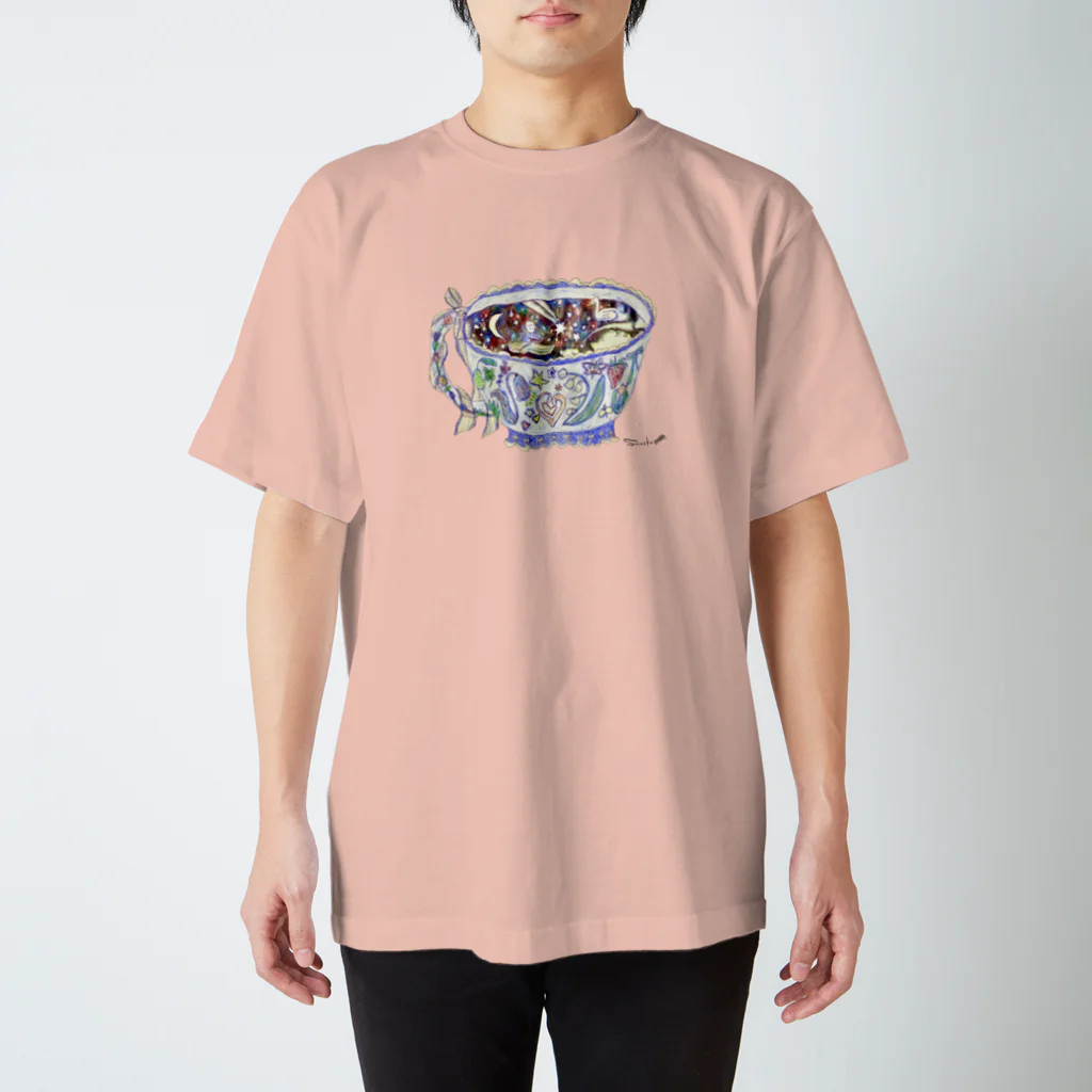 SUMIKO GOODS SHOPのcoffee lake スタンダードTシャツ