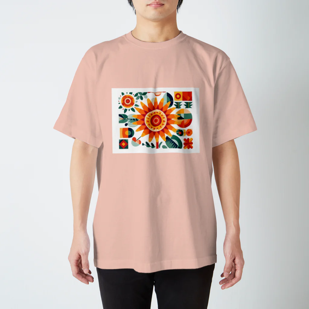 太陽の光に包まれて　Wrapped in Sunlightの太陽のキスに包まれて Regular Fit T-Shirt